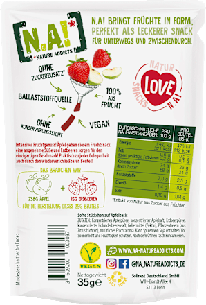 Trockenfrüchte Frucht Snack Erdbeere N.A!