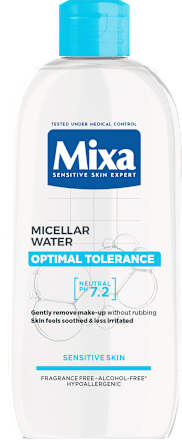 OPTIMAL TOLERANCE micelarna voda za lice za osetljivu i reaktivnu kožu Mixa