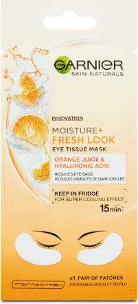 Očesna maska v robčku Moisture + Fresh Look GARNIER SKIN NATURALS