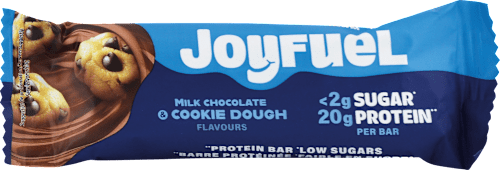 Proteínová tyčinka mliečna čokoláda a cookie JoyFuel