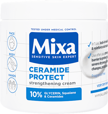 CERAMIDE PROTECT krema za lice i telo Mixa