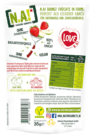 Trockenfrüchte Frucht Snack Erdbeere N.A!