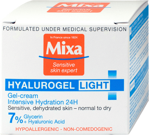 Hyalurogel krema za lice – Light Mixa
