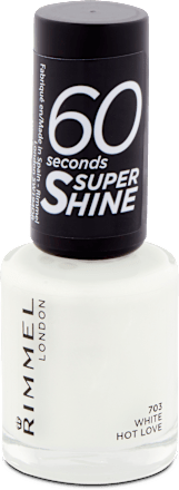Körömlakk Super Shine 60 sec - Nr. 703 White Hot Love RIMMEL LONDON
