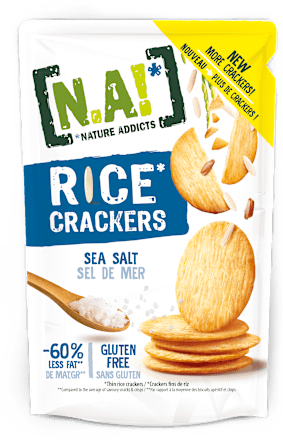 Ryžové krekry Rice Crackers morská soľ N.A!