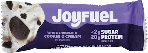 Proteinska ploščica White Chocolate Cookie & Cream JoyFuel