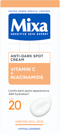 ANTI-DARK SPOT krema za lice SPF20 - vitamin C i niacinamid Mixa