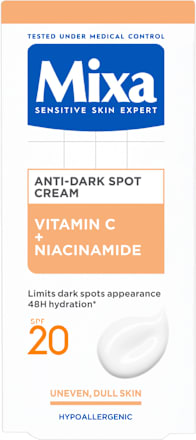 Crema anti-pigmentare SPF20  Mixa