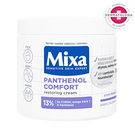 PANTHENOL COMFORT višenamenska krema Mixa