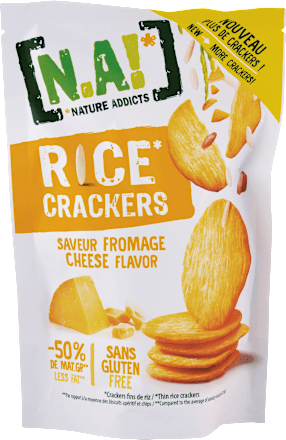 Ryžové krekry Rice Crackers s príchuťou syra N.A!