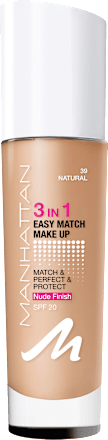 Foundation 3in1 Easy Match Natural 39, LSF 20 MANHATTAN Cosmetics
