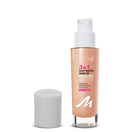 Foundation 3in1 Easy Match Classic Ivory 32, LSF 20 MANHATTAN Cosmetics