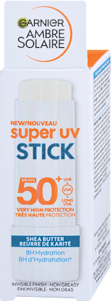 super uv stick stik za zaštitu kože lica od sunca, SPF50+ GARNIER AMBRE SOLAIRE