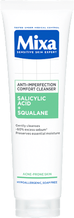 ANTI-IMPERFECTION COMFORT gel za čišćenje lica - salicilna kiselina i skvalan Mixa