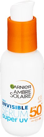 Denné sérum proti UV žiareniu SPF 50+ Garnier Ambre Solaire