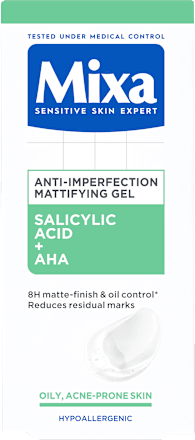 Crema anti-imperfectiuni pentru față - acid salicilic și AHA Mixa
