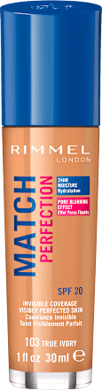 Tekoča podlaga Match Perfection, 103 True Ivory RIMMEL LONDON