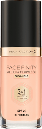 Foundation  All Day Flawless 3in1, 30 Porcelain, LSF 20 MAX FACTOR
