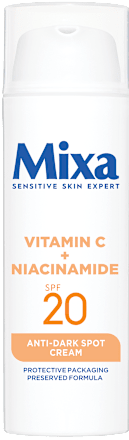ANTI-DARK SPOT krema za lice SPF20 - vitamin C i niacinamid Mixa