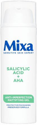 ANTI-IMPERFECTION MATTIFYING gel za lice - salicilna kiselina i AHA Mixa