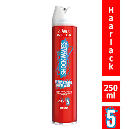 Haarlack Ultrastrong Power Hold  WELLA SHOCKWAVES