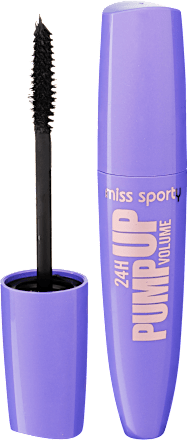 Szempillaspirál Pump Up Booster Volume to Last  24H, Lasting Black 100 miss sporty