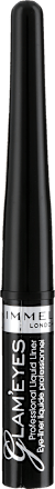 Glam’Eyes tečni ajlajner  - 001 Black Glamour  RIMMEL LONDON