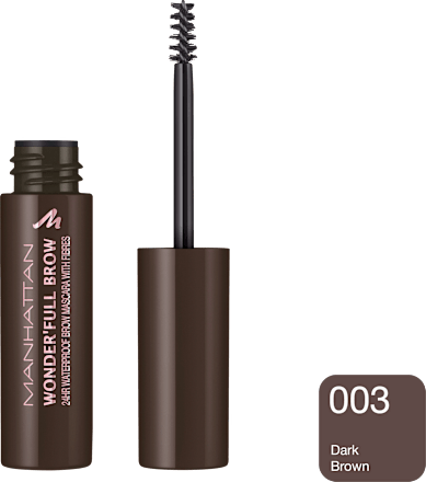 Brow Mascara Wonder Full Brow Waterproof 003 Dark MANHATTAN Cosmetics
