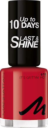 Nagellack Last & Shine 610  It's Gettin' Hot  MANHATTAN Cosmetics