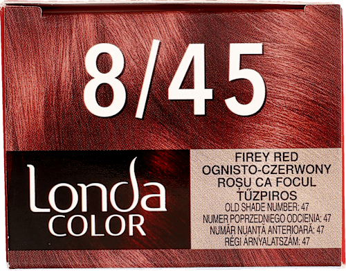 Farba do włosów 8/45 Ognisto Czerwony Londa Color