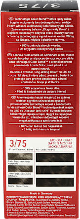 Farba do włosów 3/75 Mokka Brąz Londa Color