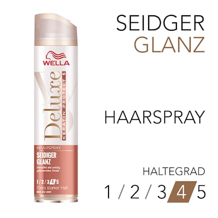 Haarspray Seidiger Glanz, Extra starker Halt WELLA Deluxe