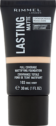 Tečni puder LASTING MATTE - 103 TRUE IVORY RIMMEL LONDON