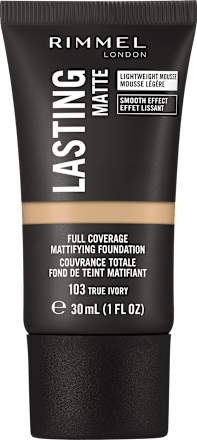 Tečni puder LASTING MATTE - 103 TRUE IVORY RIMMEL LONDON