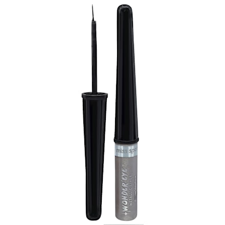 Wonder'Eye Metallic Liner tuș de ochi 001 Silver Snow miss sporty