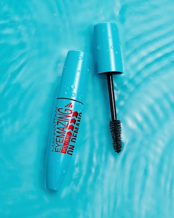 Mascara Eyemazing Volume On Demand Waterproof 1010N Black MANHATTAN Cosmetics