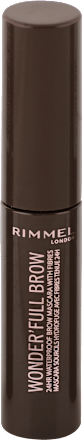 Vodootporna maskara za obrve WONDER'FULL BROWN - 002 Medium Brown RIMMEL LONDON