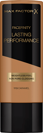 Foundation Facefinity Lasting Performance 113 Caramel  MAX FACTOR