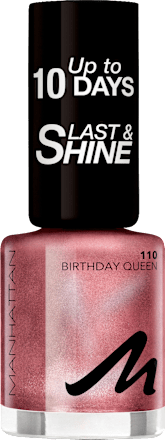 Nagellack Last & Shine 110 Birthday Queen  MANHATTAN Cosmetics