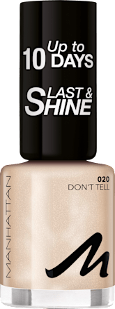 Nagellack Last & Shine 020 Don't tell MANHATTAN Cosmetics