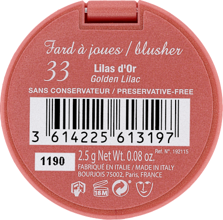 Little Round Pot rumenilo - 33 Lilas D'or BOURJOIS PARIS