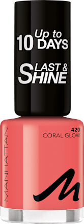 Nagellack Last & Shine 420 Coral Glow  MANHATTAN Cosmetics