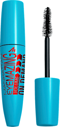 Mascara Eyemazing Volume On Demand Waterproof 1010N Black MANHATTAN Cosmetics