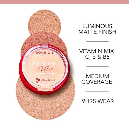 Puder Healthy Mix 01 BOURJOIS PARIS