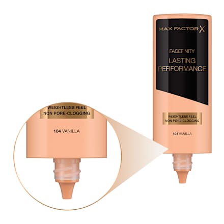 Foundation Lasting Performance 104 Vanilla MAX FACTOR