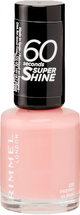 Körömlakk Super Shine 60 sec - Nr. 235 Preppy In Pink RIMMEL LONDON