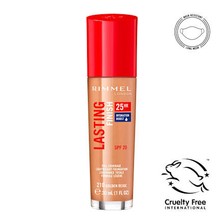 Podkład LASTING FINISH 210  RIMMEL LONDON