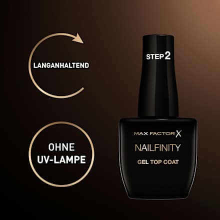 Top Coat Nailfinity Gel 100 The Final MAX FACTOR
