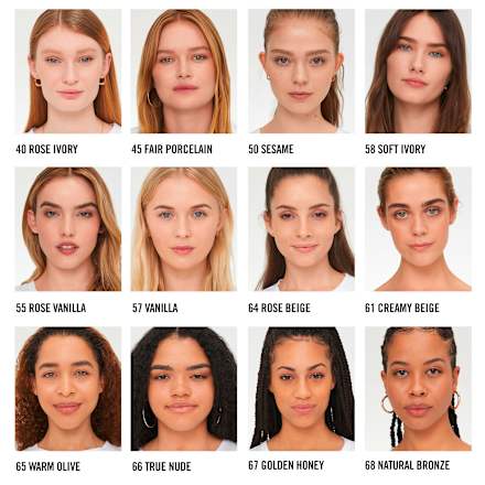 Foundation Lasting Perfection Rose Vanilla 55, LSF 20 MANHATTAN Cosmetics