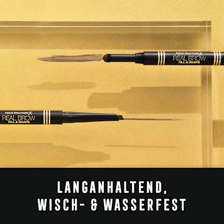 Augenbrauenstift Real Brow Fill & Shape 004 Deep Brown MAX FACTOR